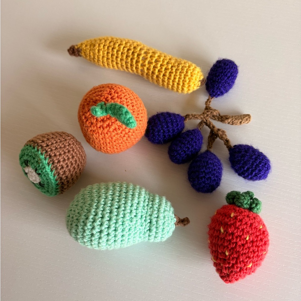 Handcrafted Crochet Fruit Toy Collection - Picture 6 of 6